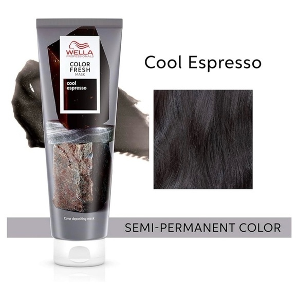 Wella Hair Mask Color Fresh - Cool Expresso - Picture 2 of 6